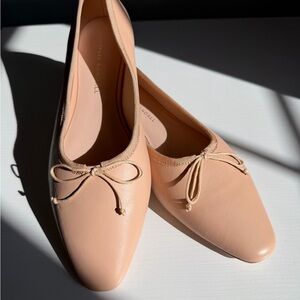 Loeffler Randall Blush Pink Ballet Flats nude